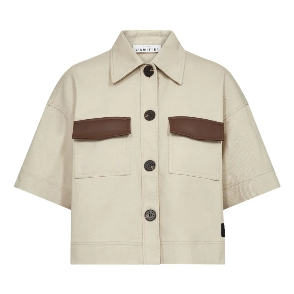 Haute L'Amitié Bluser & Skjorter*Shirts Beige