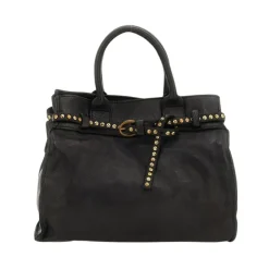 Campomaggi Håndtasker*Shopping Bag Kura Sort