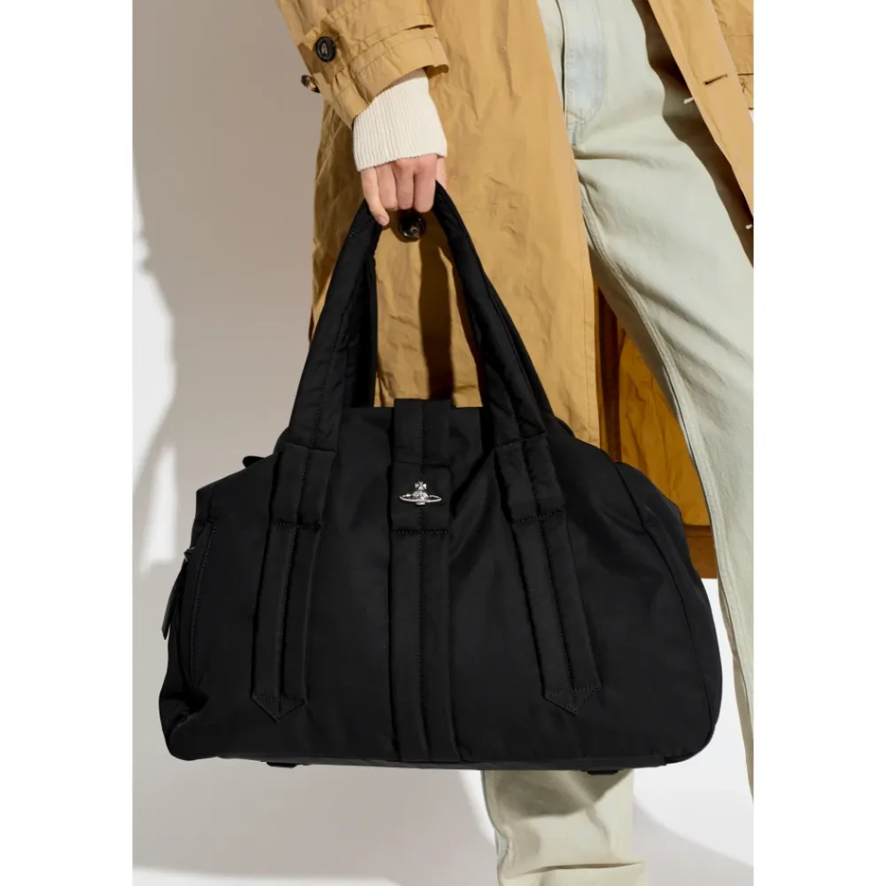 Vivienne Westwood Rejsetasker*Sidney Håndtaske Sort