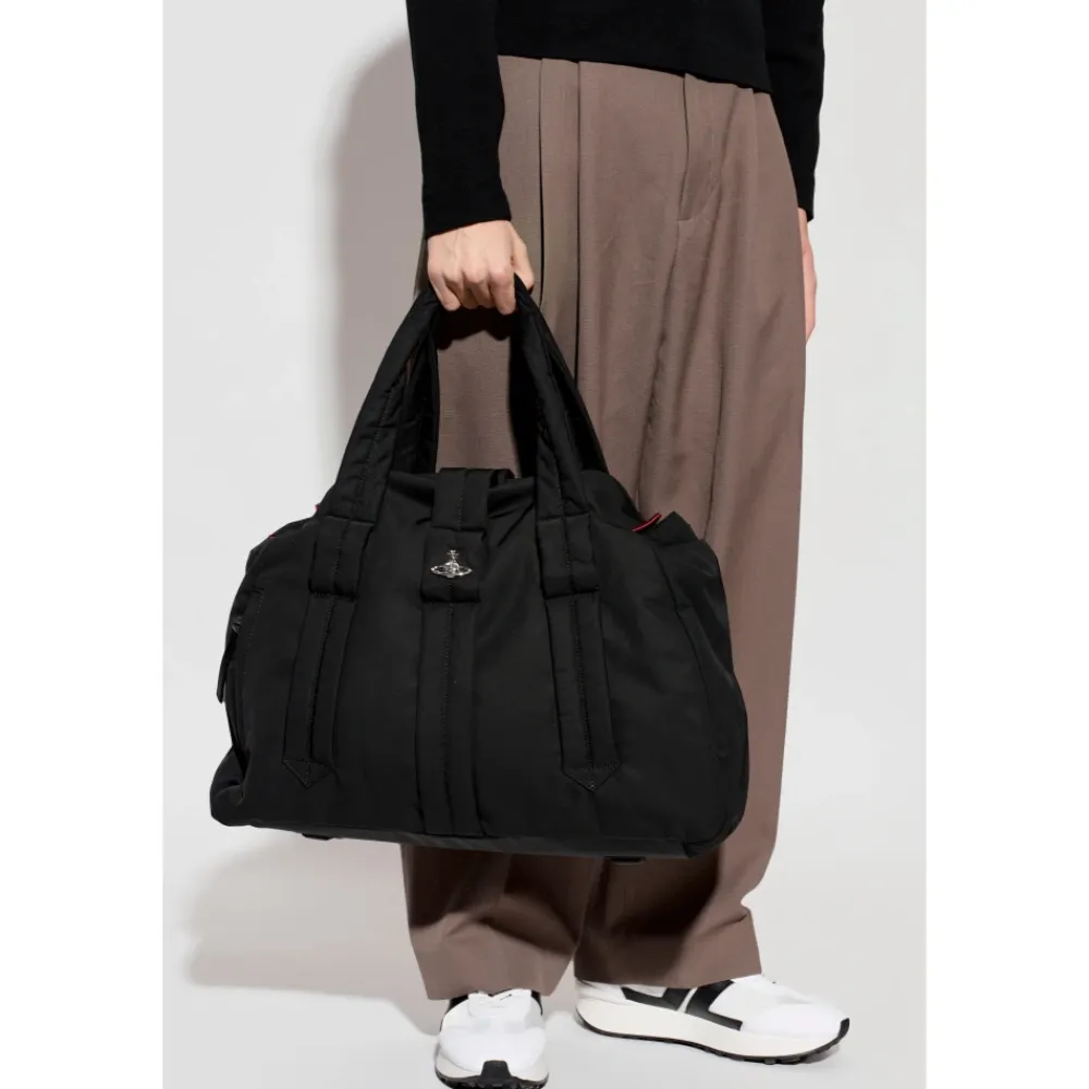 Vivienne Westwood Rejsetasker*Sidney Håndtaske Sort