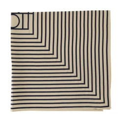 TotêMe Tørklæder*Signature Monogram Silketørklæde Hvid