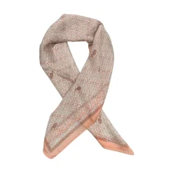 Borbonese Tørklæder*Silk Scarf Pink