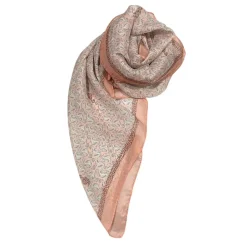 Borbonese Tørklæder*Silk Scarf Pink