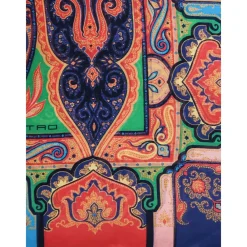 Etro Tørklæder*Silke firkantet tørklæde Multifarvet