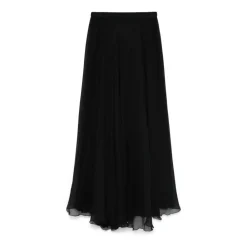 Forte Forte Nederdele*Silke Nero Nederdel Sort