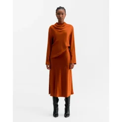 Ahlvar Gallery Bluser & Skjorter*Silkebluse Brun