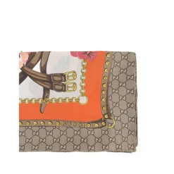 Gucci Tørklæder*Silkeskærf Multifarvet