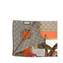 Gucci Tørklæder*Silkeskærf Multifarvet