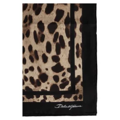 Dolce & Gabbana Tørklæder*Silketørklæde Brun