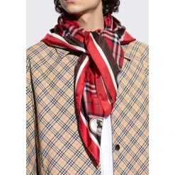 Burberry Tørklæder*Silketørklæde Rød