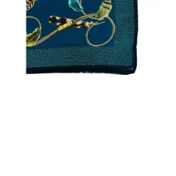 Borbonese Tørklæder*Silketørklæde Blå