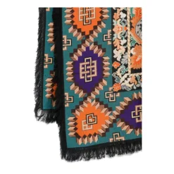 Pierre-Louis Mascia Tørklæder*Silketrykt Tørklæde Multifarvet