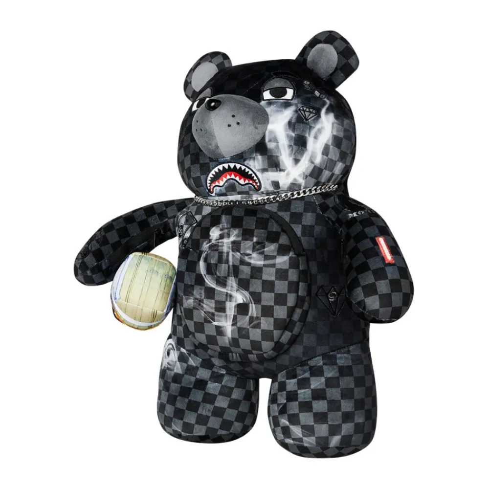 SPRAYGROUND Rygsække*Sip N' Smoke Moneybear Rygsæk Sort