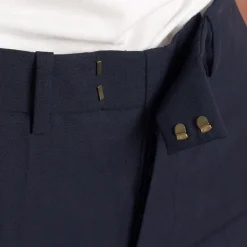 Zadig & Voltaire Bukser*Skreddersyet bukser med dekorativt sidebånd Blå