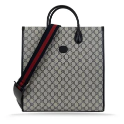 Gucci Indkøbstasker*Skuldertaske med hægtelukning Beige