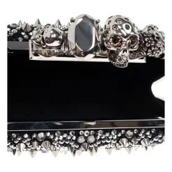 Alexander McQueen Clutch*Skull Knuckle Clutch Sort
