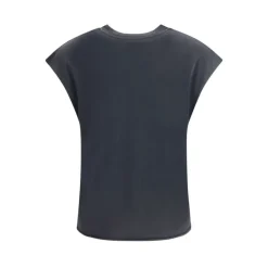 Zadig & Voltaire T-Shirts*Skull Strass T-Shirt Sort