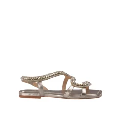 ALMA EN PENA Sandaler*Slange sandal Gul