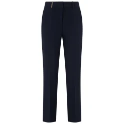 Peserico Bukser*Slim Fit Chino Bukser med Baglommer Blå