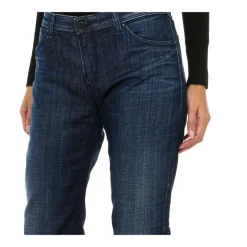 Armani Jeans Jeans*Slim Fit Denim Jeans med læderstriber Blå
