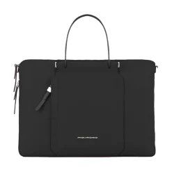 Piquadro Laptop Tasker*Slim, women's laptop bag 15,6 Sort