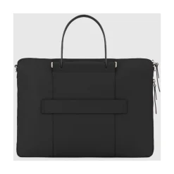 Piquadro Laptop Tasker*Slim, women's laptop bag 15,6 Sort