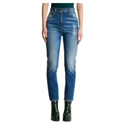Balmain Jeans*Slim-fit Denim Jeans Blå