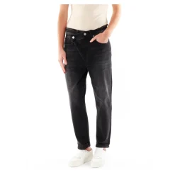 Le Temps Des Cerises Jeans*Slim-fit Jeans Sort