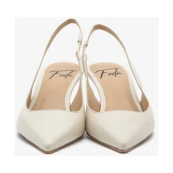 Roberto Festa Pumps|Stiletter*Slingback Hvid