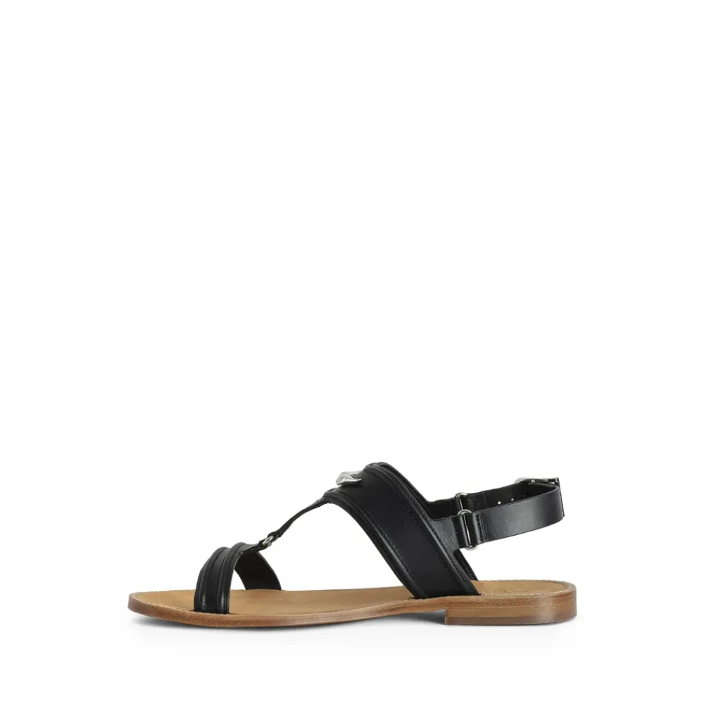 Zadig & Voltaire Sandaler*Slingback Strap Flade Sko Sort