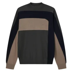 Emporio Armani Striktrøjer & Sweatere*Smalkas vilnas džemperis ar krāsu joslām Multifarvet