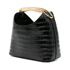 ELLEME Håndtasker*Small Boomeran Croco Leat Sort