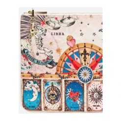 Camilla Clutch*Small Canvas Clutch - House Of Horoscopes Multifarvet