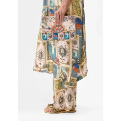 Camilla Clutch*Small Canvas Clutch - House Of Horoscopes Multifarvet