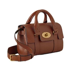 Mulberry Håndtasker*Small Classic Grain Bayswater Brun