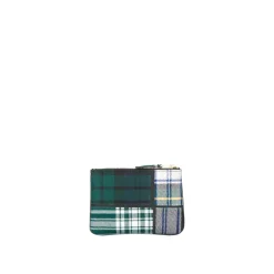 Comme des Garçons Clutch*Small Pouch Tartan Patchwork Multifarvet