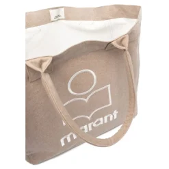 Isabel Marant Indkøbstasker*Small Yenky Small Leather Goods Beige