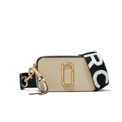 Marc Jacobs Skuldertasker*Snapshot Bag Beige