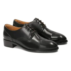 Kazar Snøresko*Snøresko i læder Sort