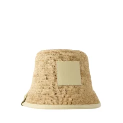 Jacquemus Huer & Kasketter*Soli Bucket Hat Beige