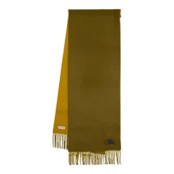 Burberry Tørklæder*Solidt Uldtørklæde - Khaki Cashmere Brun
