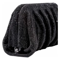 Benedetta Bruzziches Clutch*Aluminium Mesh Skuldertaske Sort