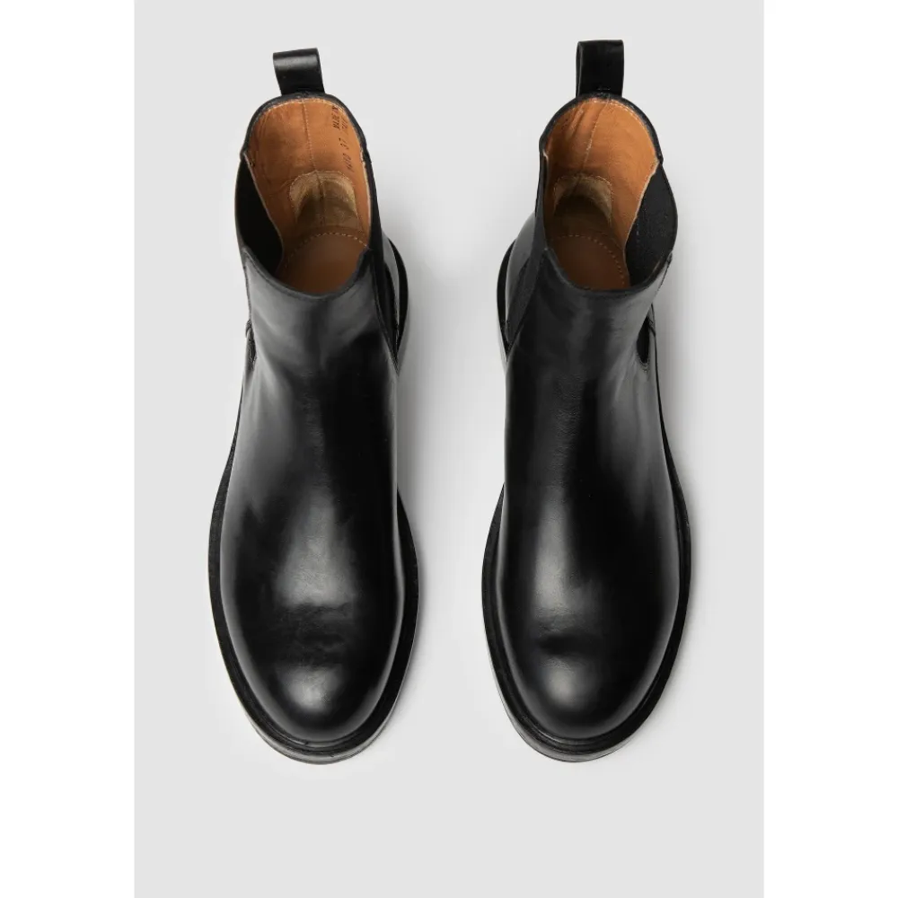 Elia Maurizi Chelsea Boots*Chelsea støvle med tredobbelt lædersål Sort