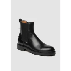 Elia Maurizi Chelsea Boots*Chelsea støvle med tredobbelt lædersål Sort