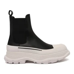 Alexander McQueen Chelsea Boots*Chelsea Tread Støvler Sort