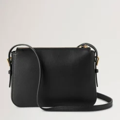 Mulberry Skuldertasker*Clovelly Pung med Lynlås Lukning Sort