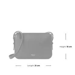 Mulberry Skuldertasker*Clovelly Pung med Lynlås Lukning Sort