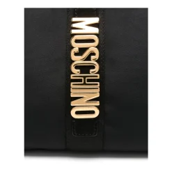 Moschino Clutch*Cordura Nylon Lynlås Pung Sort