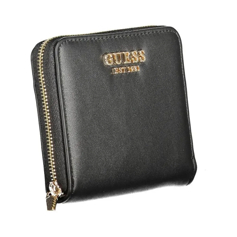 Guess Punge & Kortholder*Dame Pung med Lynlås Lukning Sort