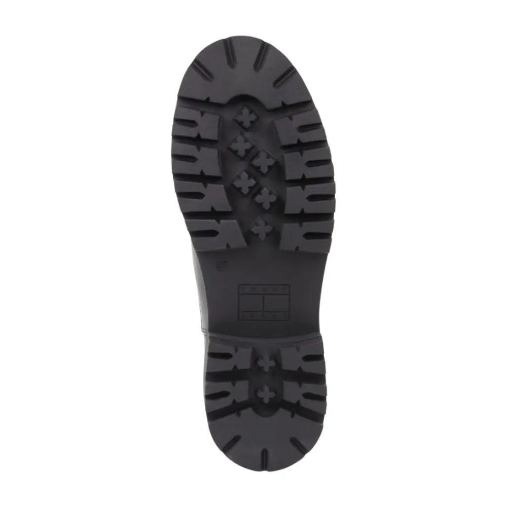 Tommy Jeans Chelsea Boots*Flatform Chelsea Sock Ankelstøvler Sort